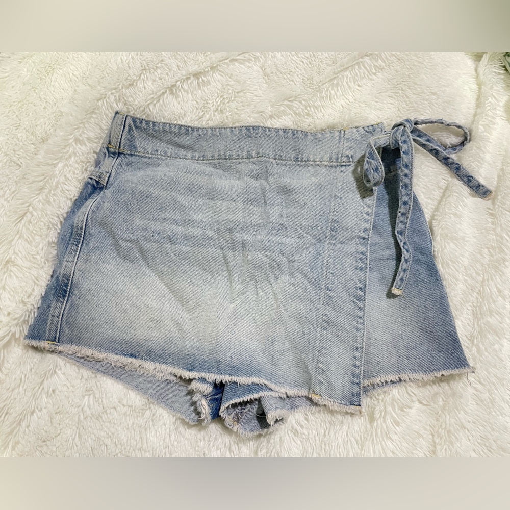 Free people denim skort